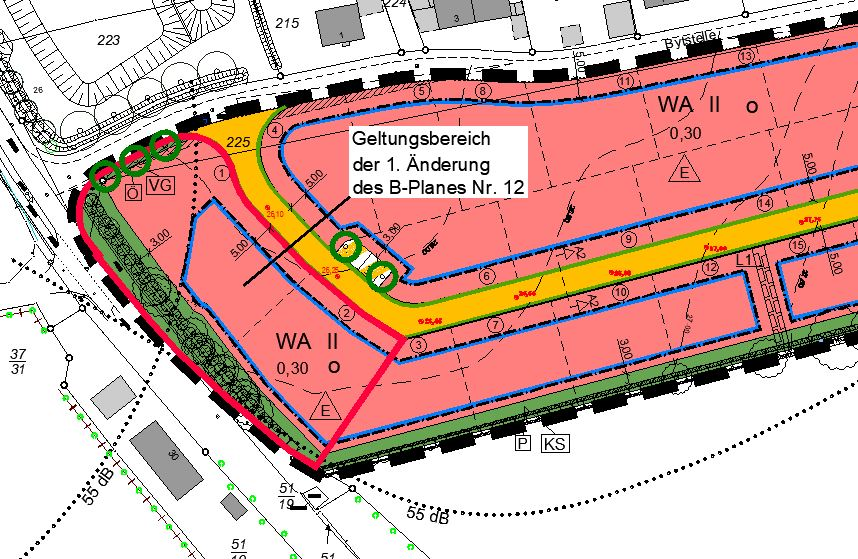 Begründung | 1. Änderung Des Bebauungsplanes Nr. 12 Der Gemeinde ...